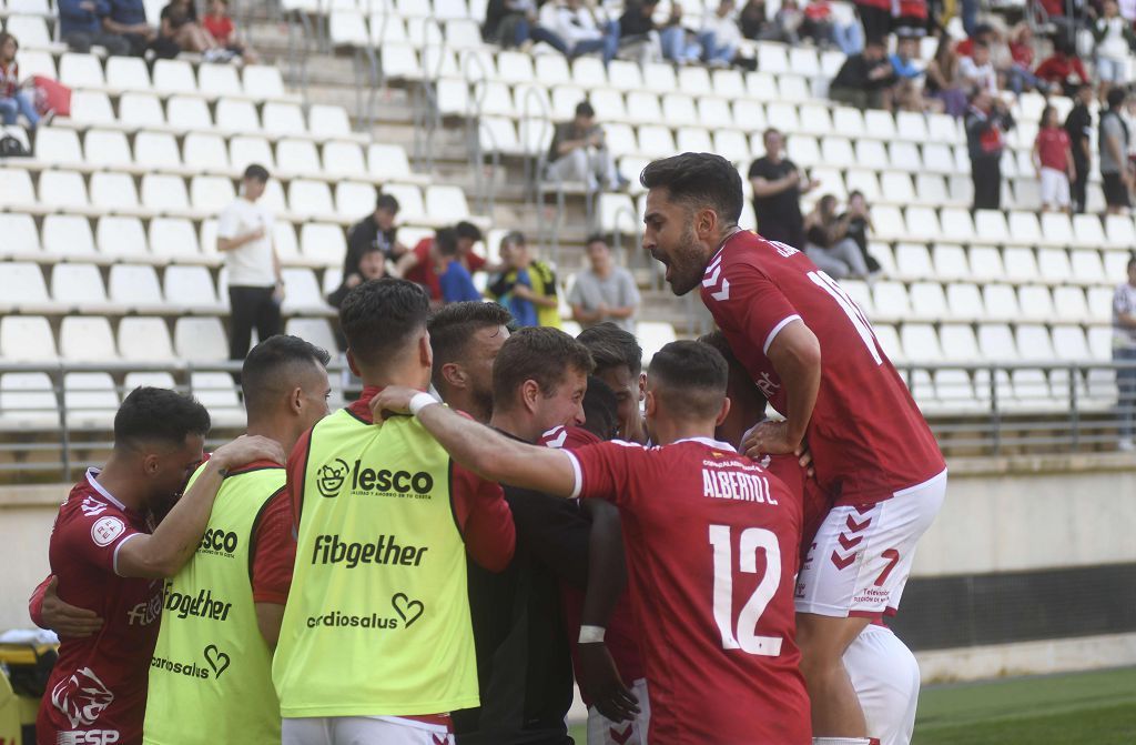 La victoria del Real Murcia frente al Águilas, en imágenes