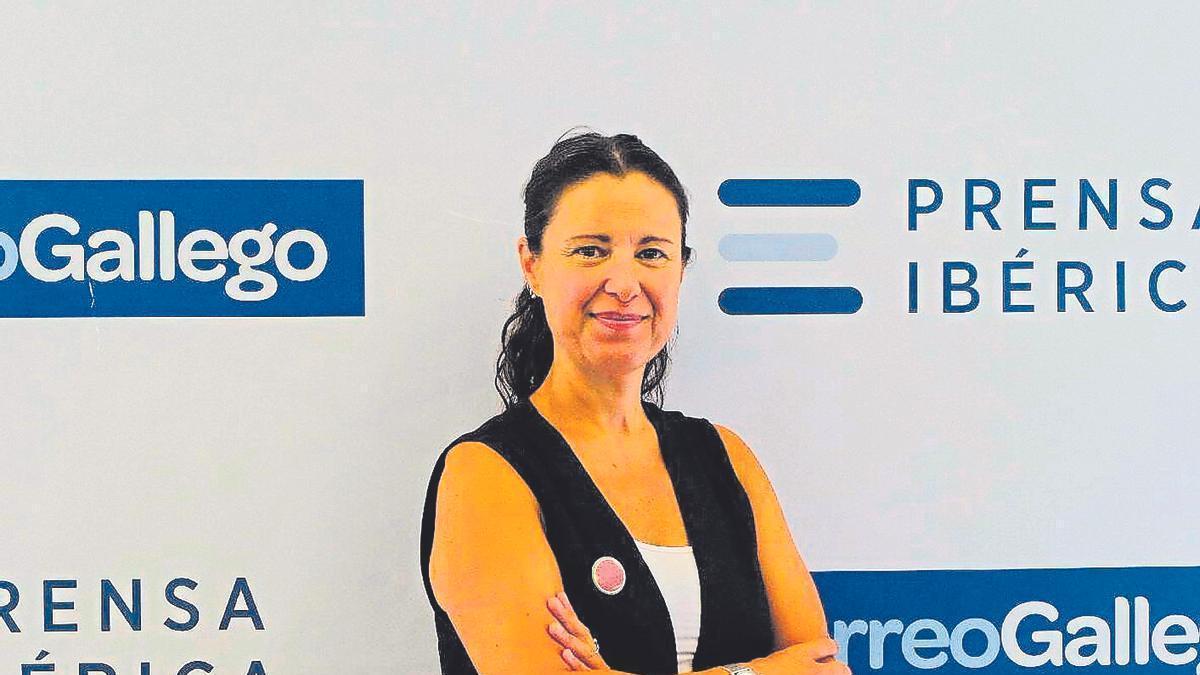 María Paz Gutiérrez , presidenta de la Coordinadora Galega de ONGD : « Galicia es una…