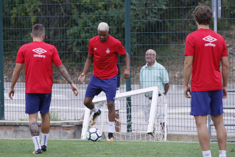 Entrenament del Girona FC