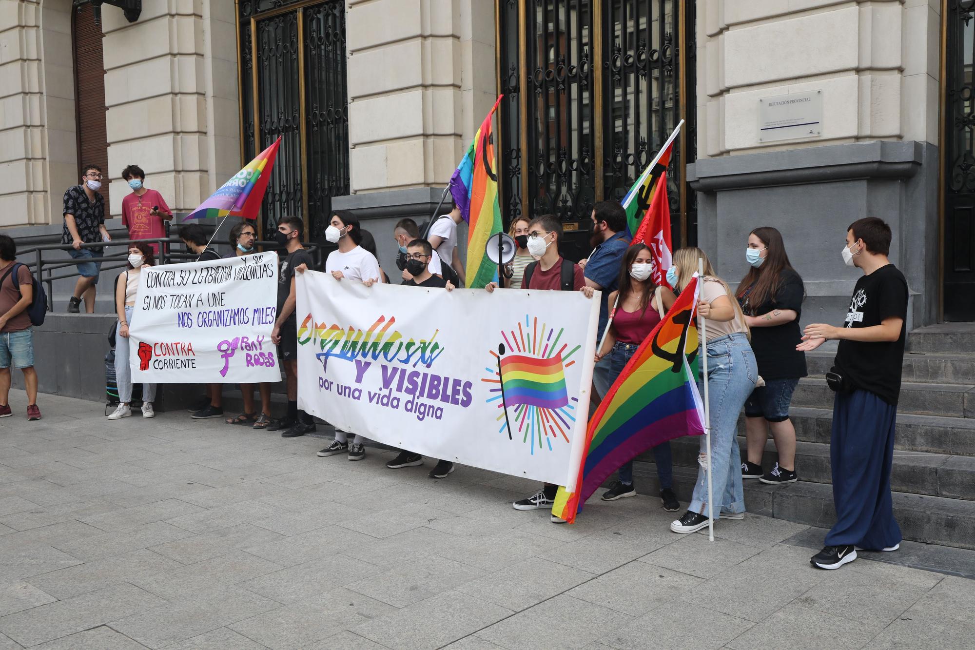 Concentración contra la homofobia en Zaragoza el 11 de septiembre