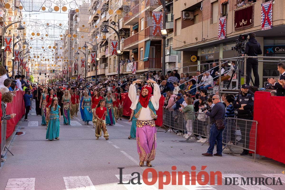 Procesión de subida a la Basílica en las Fiestas de Caravaca (Bando Moro)