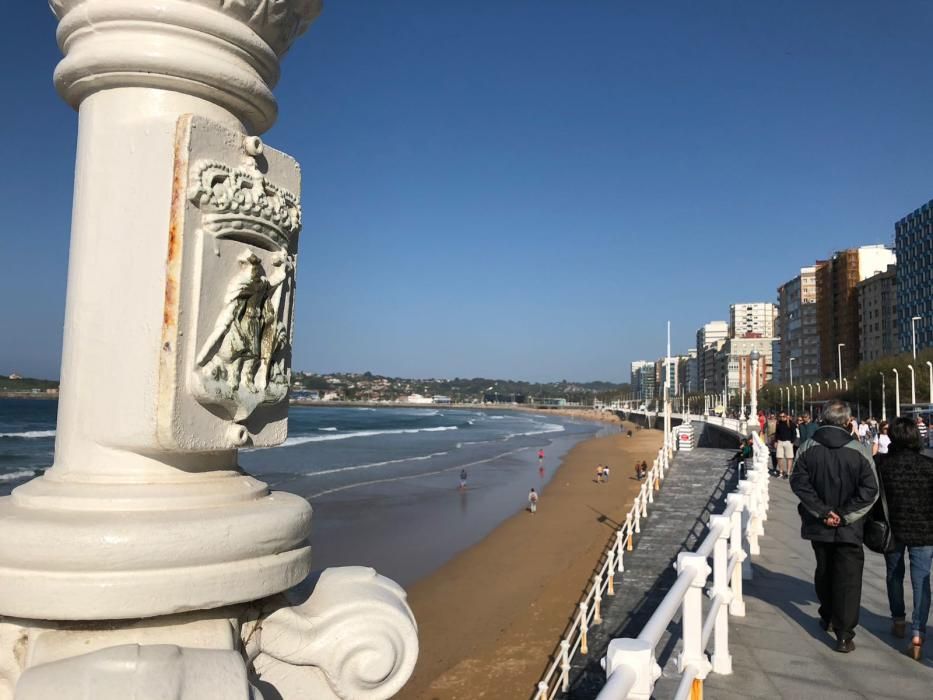 Asturias disfruta bajo el sol de la vuelta de la primavera