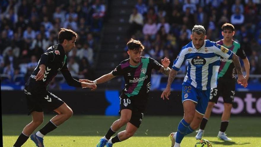 La jornada 34 deja al Málaga CF en un cuádruple empate a 57 puntos que aprieta la zona de play off