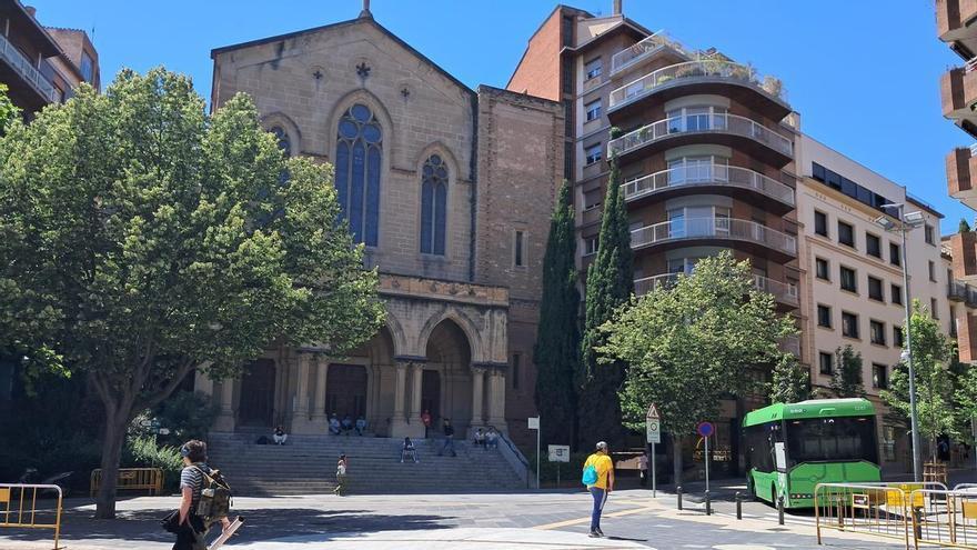 Les obres al carrer Guimerà de Manresa arribaran la setmana vinent a la plaça de Neus Català, que serà intransitable