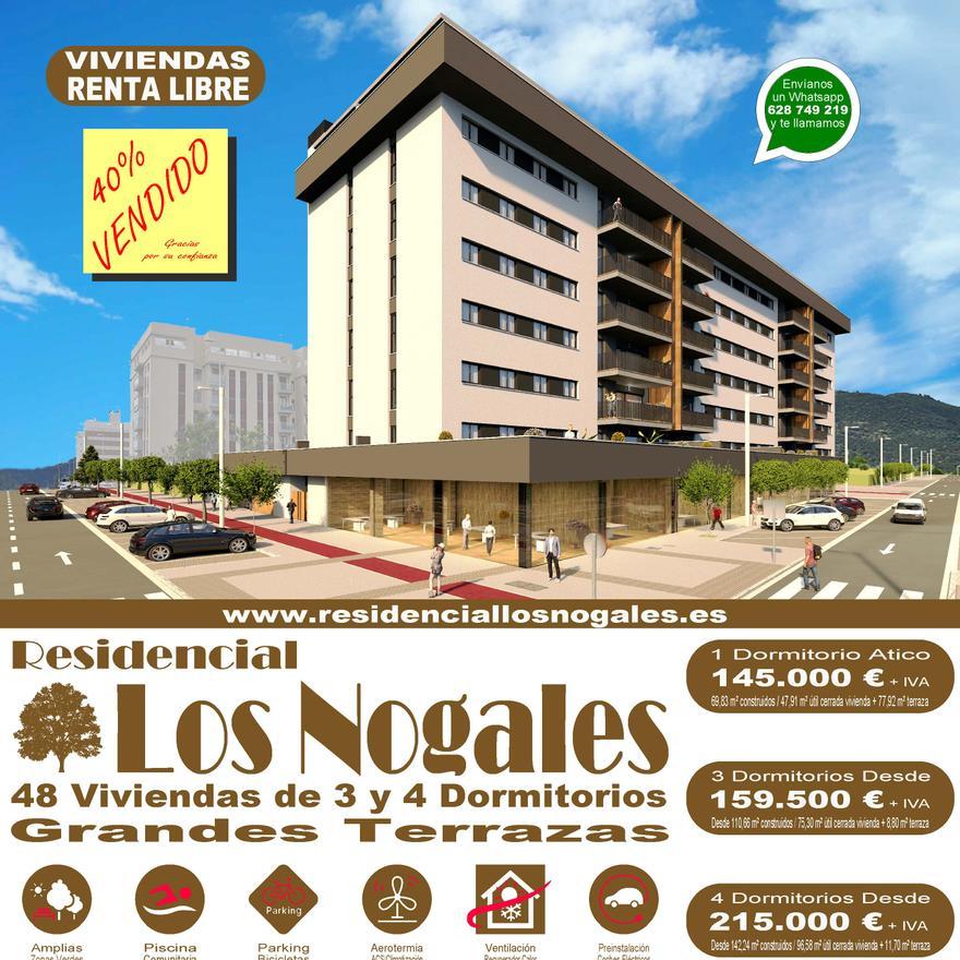 Residencial Los Nogales, nueva promoción de viviendas en Córdoba pensando en tu calidad de vida