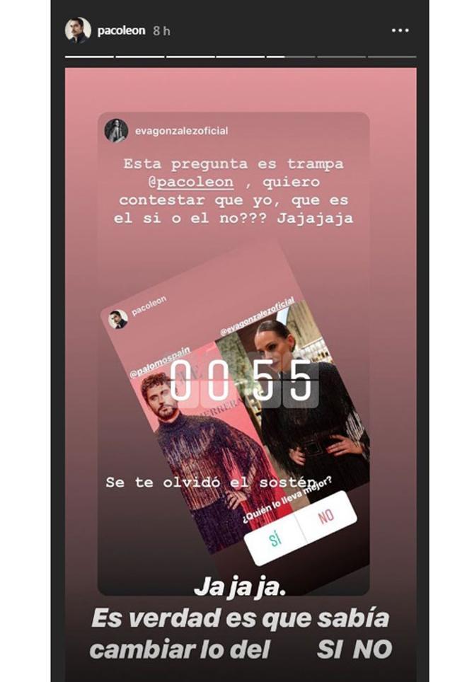 Paco León en su cuenta de Instagram