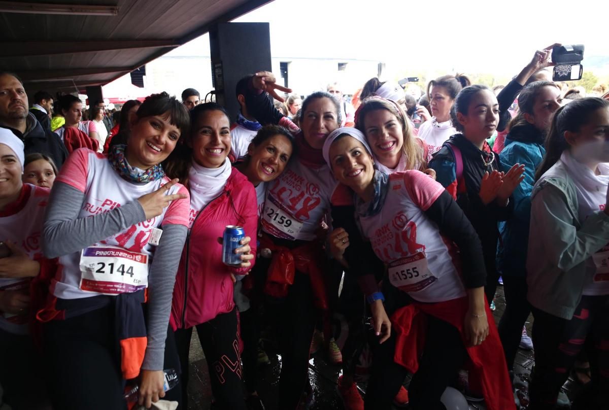 La lluvia no desluce la Pink Running