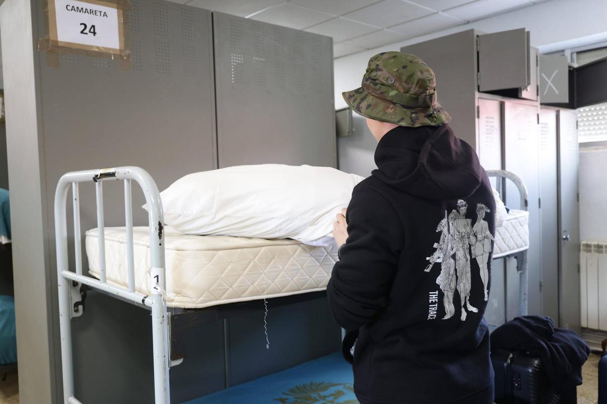 Así ha sido la llegada de nuevos soldados al Cefot de Cáceres