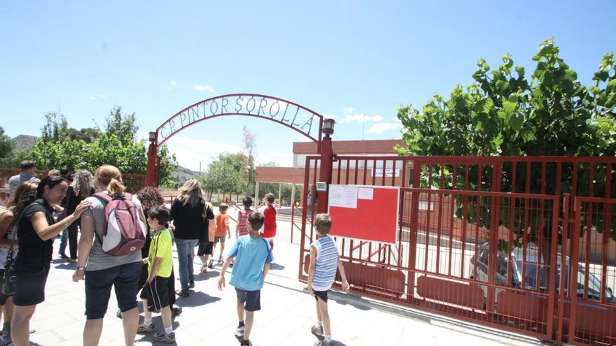 El CEIP Pintor Sorolla de Elda, en una imagen de archivo.