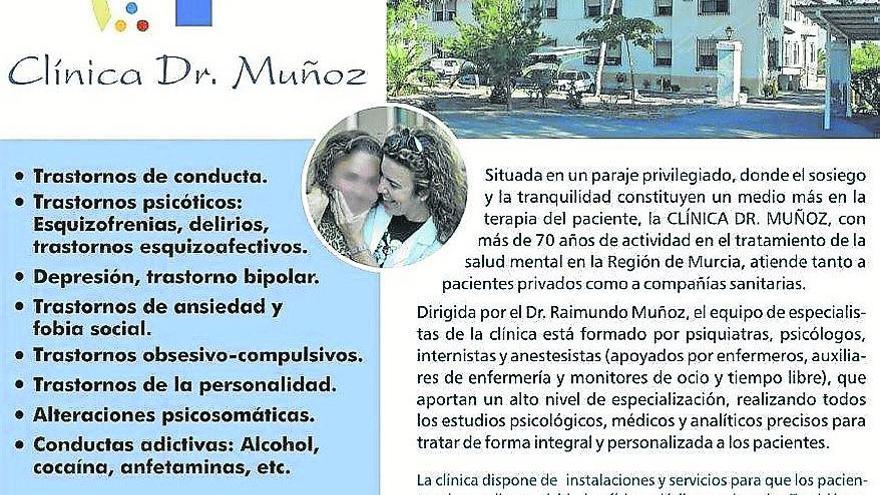 Clínica Doctor Muñoz, más de 80 años trabajando por la salud mental en la Región