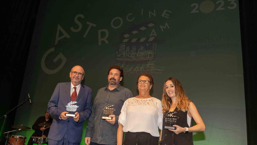 Gala de clausura y entrega de premios del Festival Gastro Cinema en el Teatro Principal de Alicante