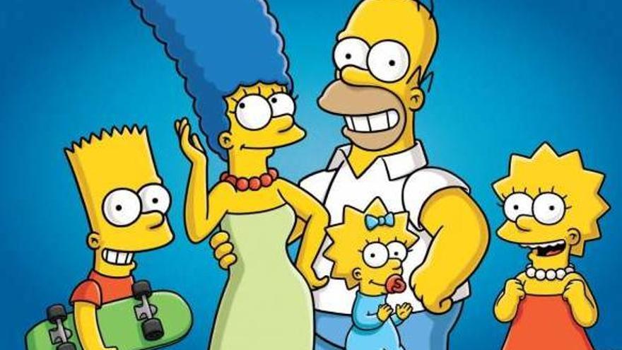 Los Simpson son algunos de los personajes más populares.