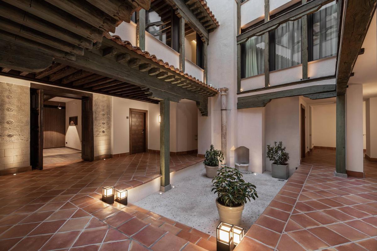 Patio del Áurea Toledo.