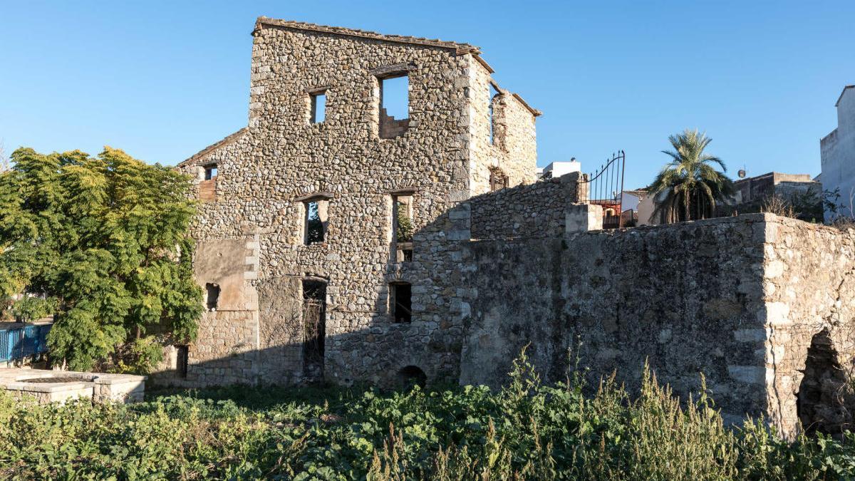 Xaló da luz verde a la restauración del Molí de Giner, del siglo XIV, que será espacio cultural