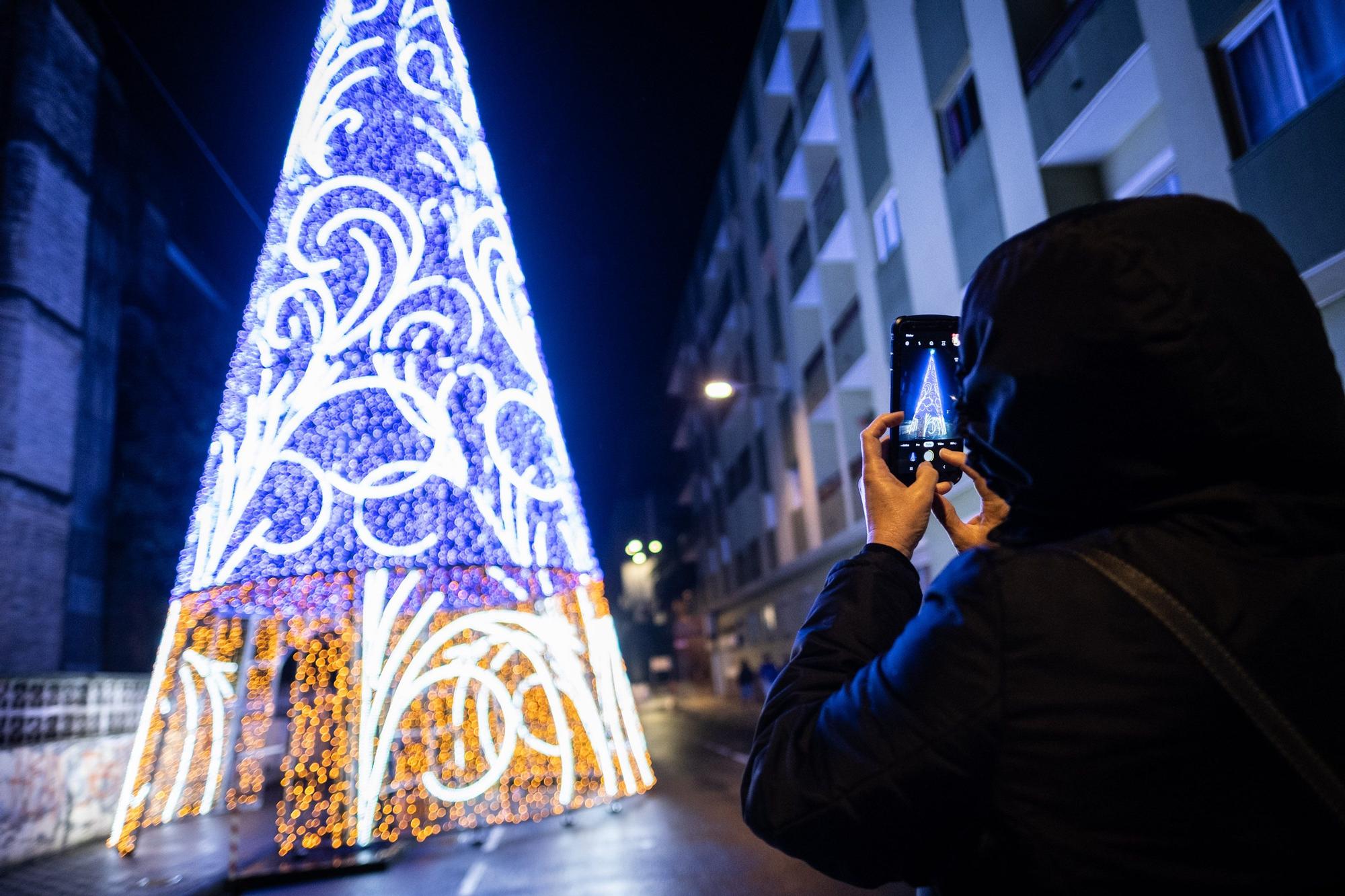 Encendido navideño en La Laguna