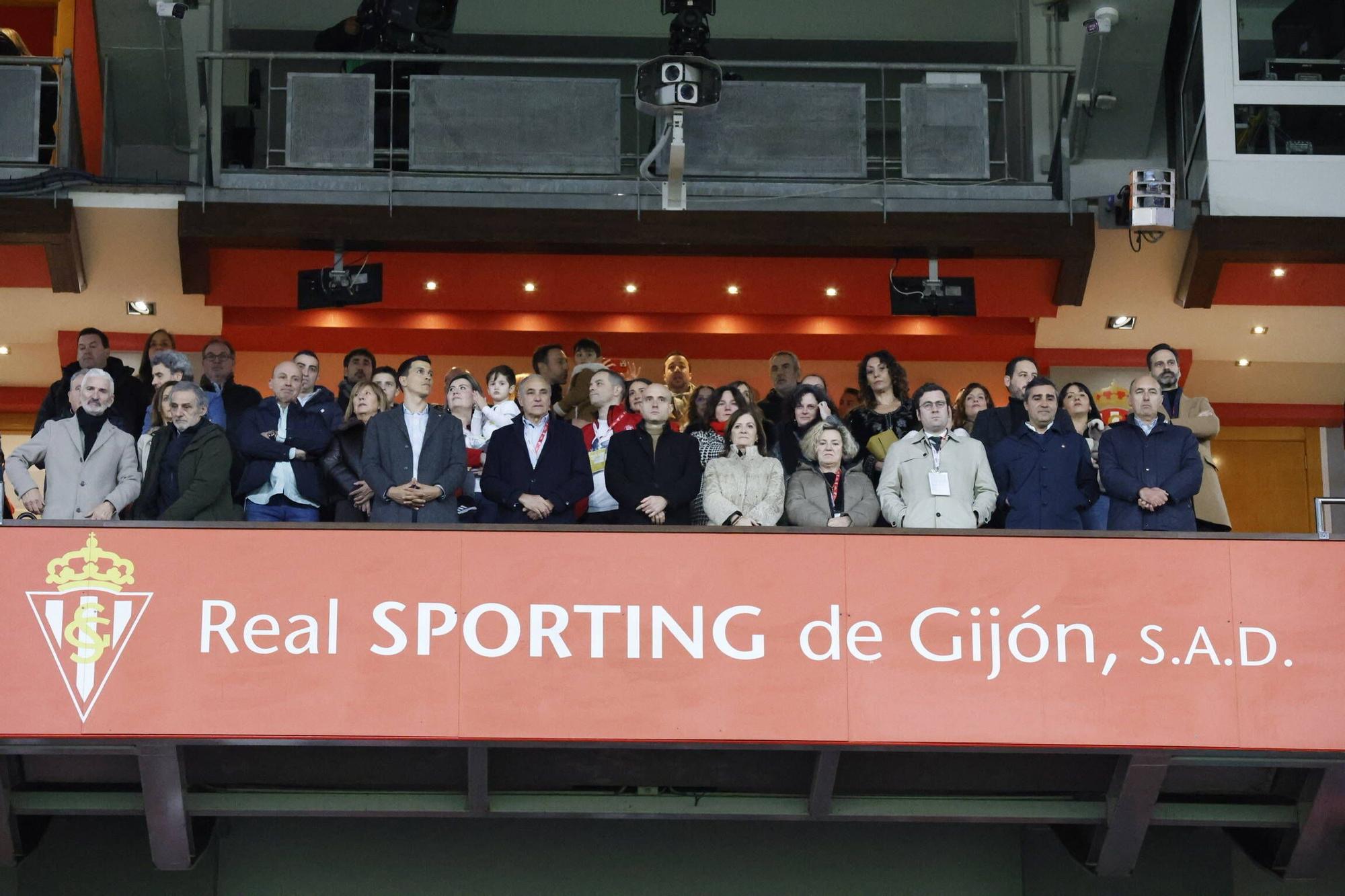 El partido entre el Sporting y el Eibar, en imágenes