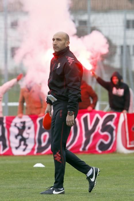 Entrenamiento del Sporting