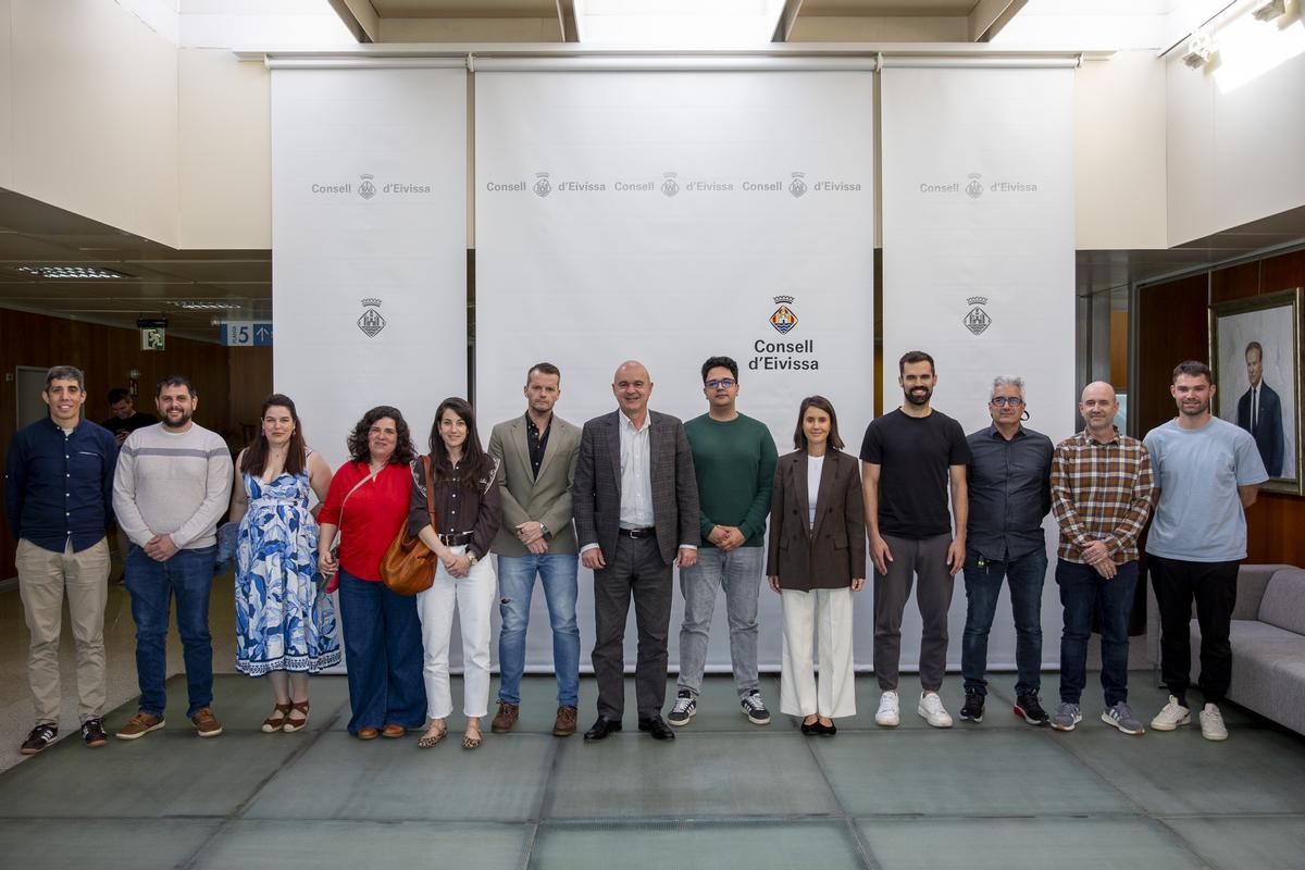 Acto en la sede del Consell.