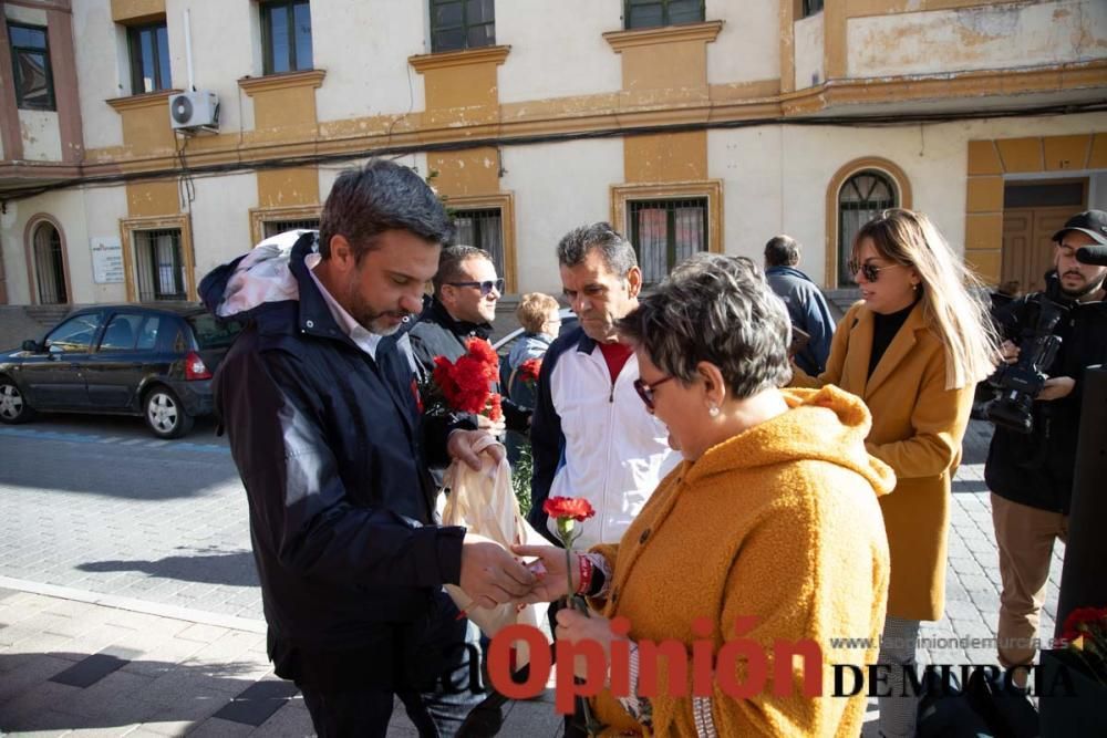 Joaquín López visita Calasparra junto al alcalde J