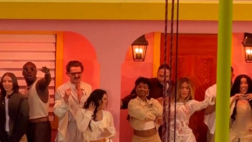 Estos son los famosos que estaban en la casita de Bad Bunny en la Super Bowl