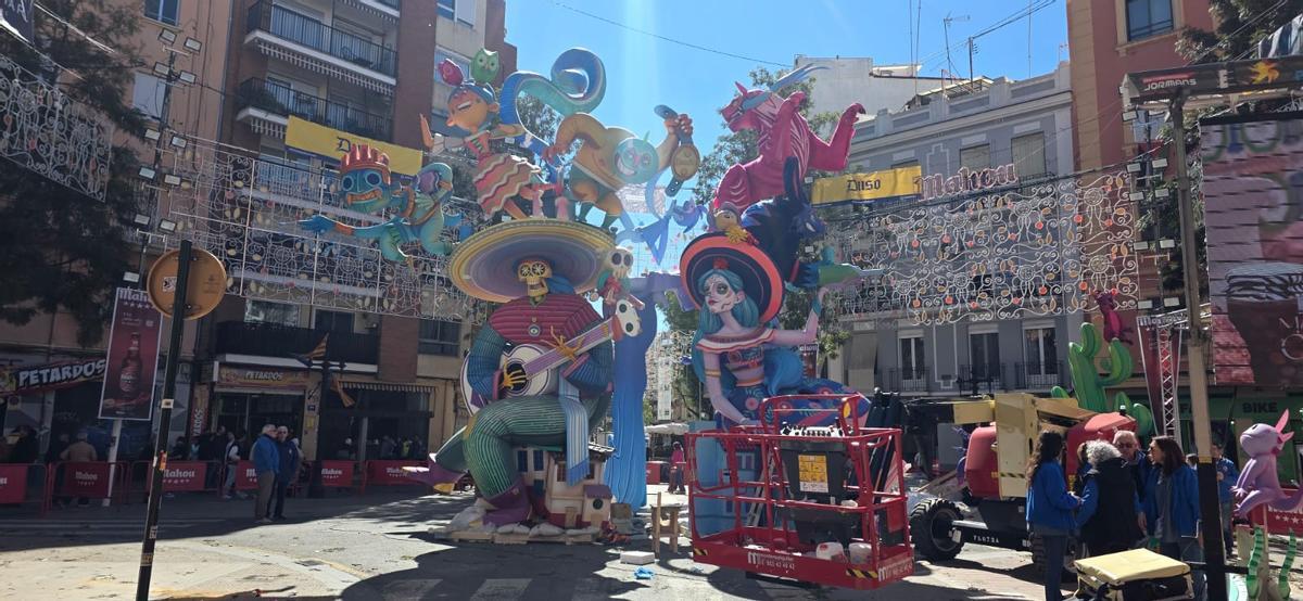 Estado actual de la falla Cuba literato Azorín