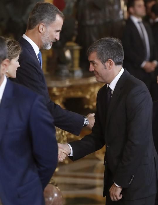 RECEPCIÓN EN EL PALACIO REAL DEL DÍA DE LA ...