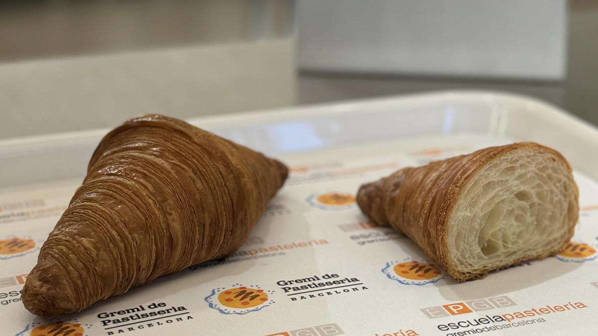 El mejor cruasán artesano de mantequilla de España es obra de Brunells.