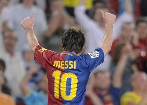 La trayectoria de Messi