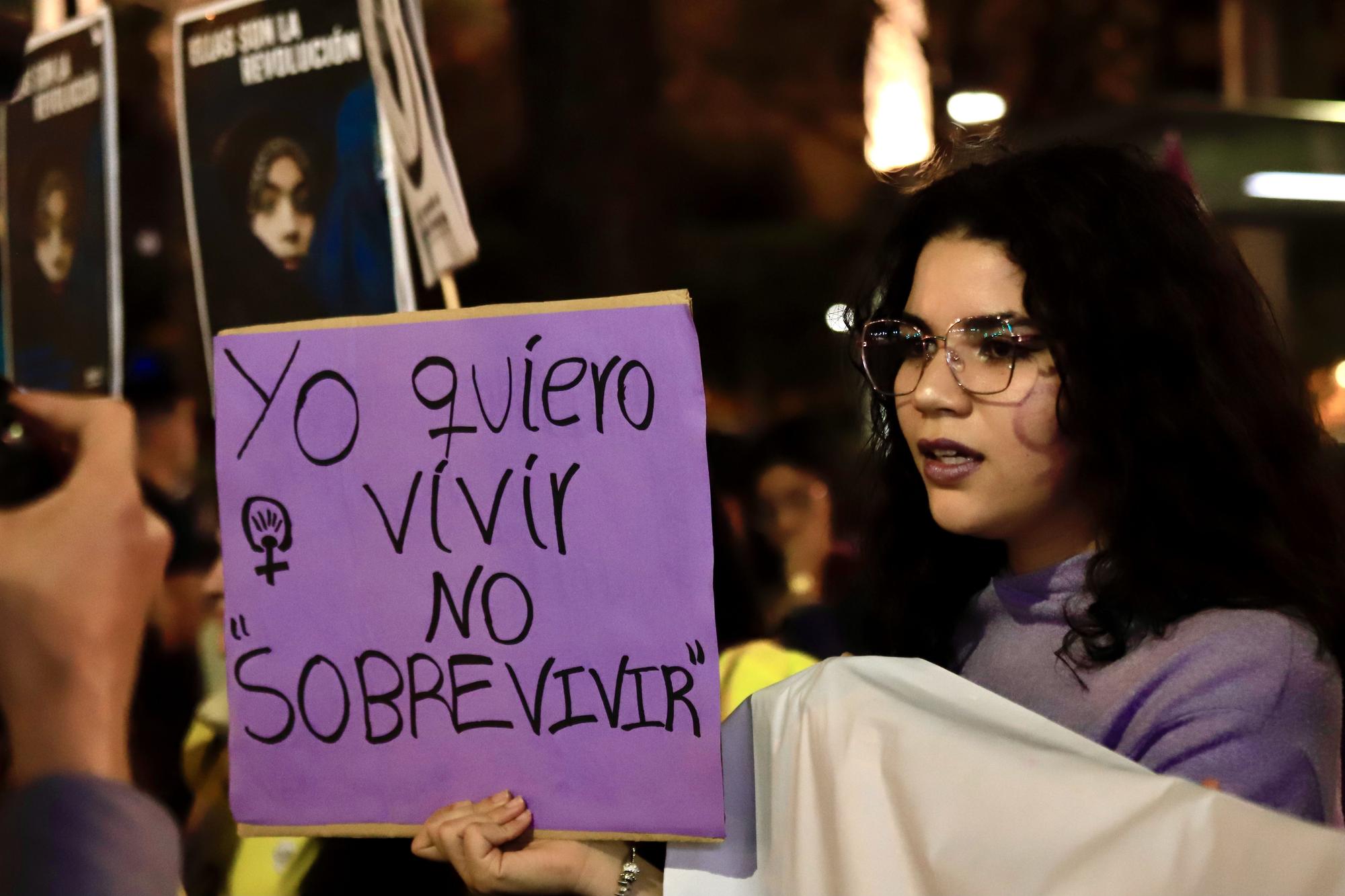 Manifestación del 8M en Murcia