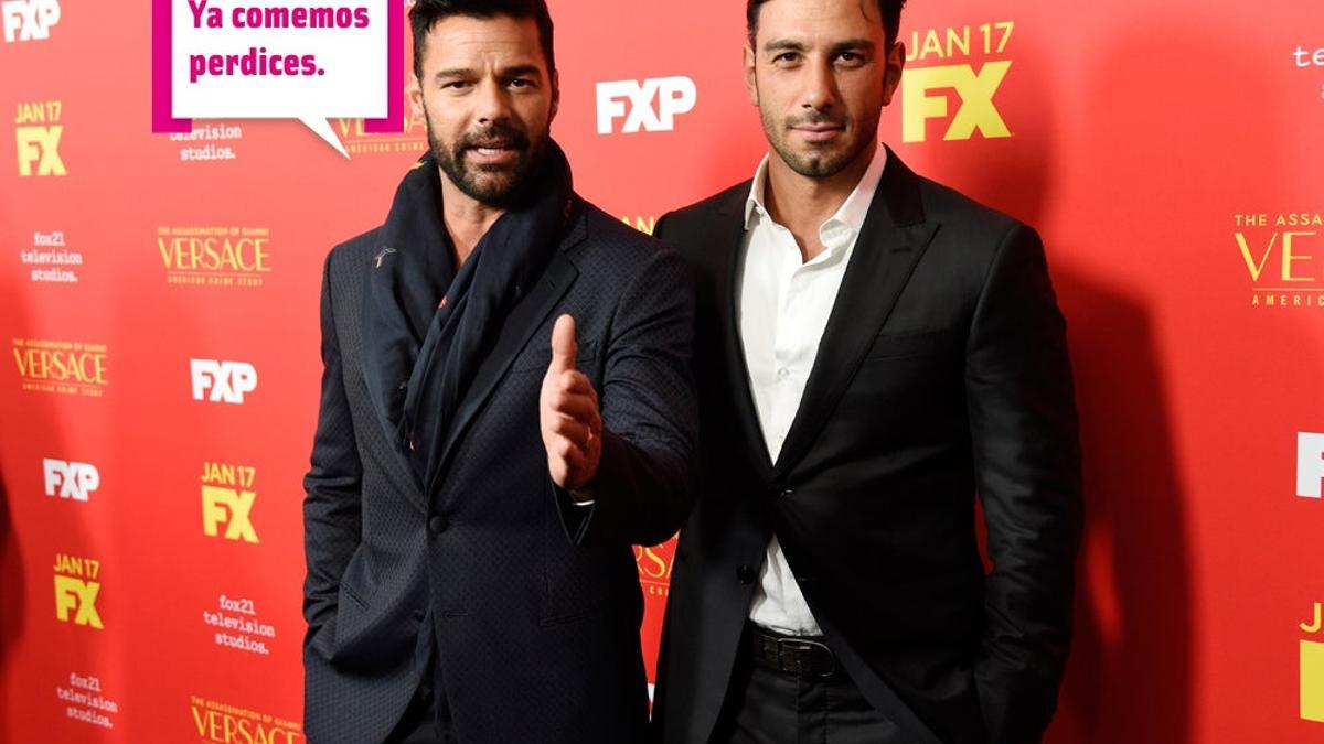 Ricky Martin y su ya marido