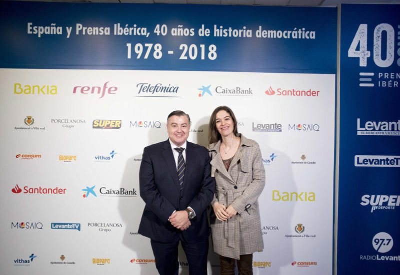 Photocall de la gala del 40 aniversario de Prensa Ibérica en Levante-EMV