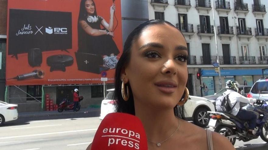 Juls Janeiro se ríe de las críticas de Belén Esteban por su nuevo trabajo: "Hay que reírse de ser una enchufada"