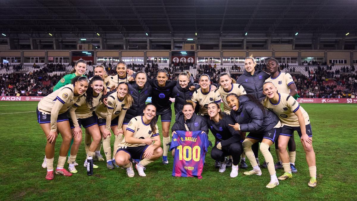 Ona Batlle cumple 100 partidos con el Barça