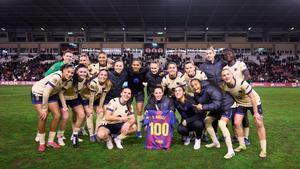 Ona Batlle cumple 100 partidos con el Barça