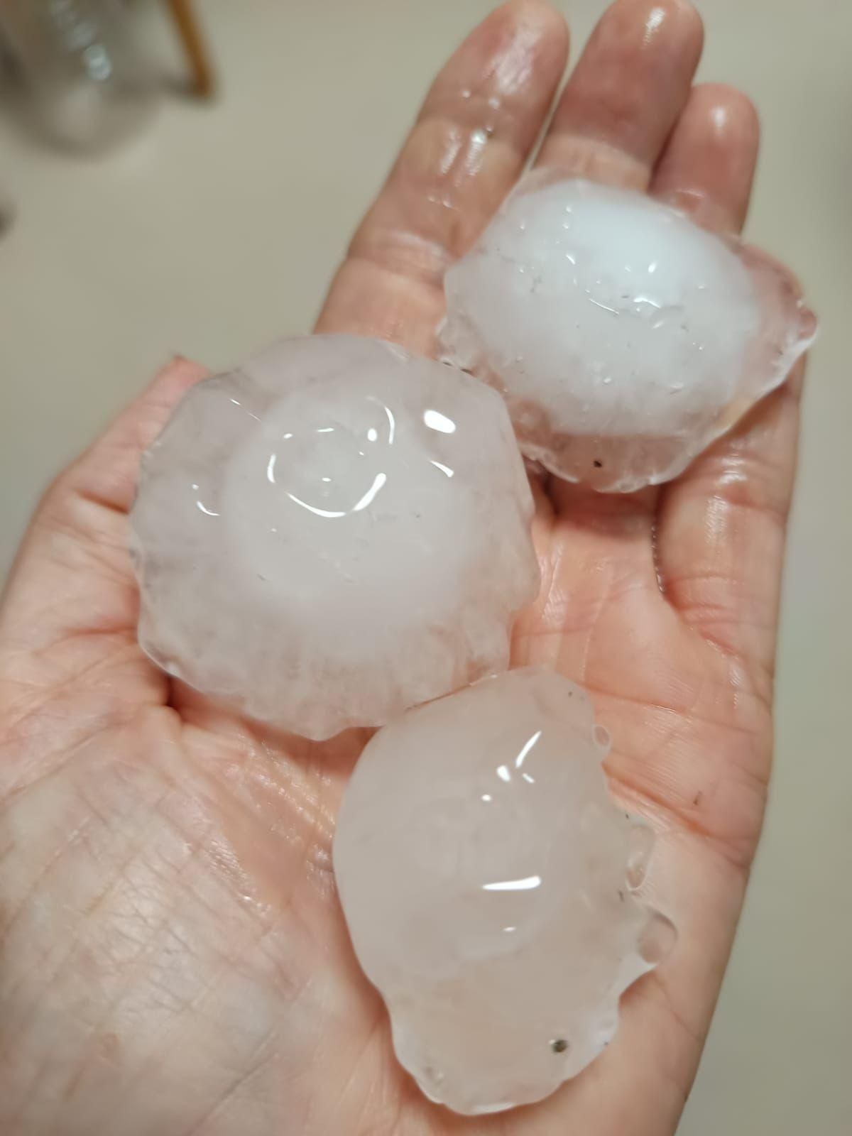 Granizada en la Vilavella