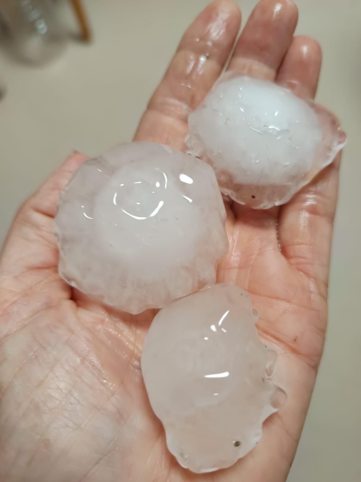Granizada en la Vilavella