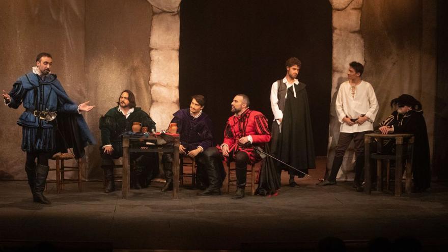 Los actores de La Tijera que encarnan el Tenorio dan su visión del clásico de Zorrilla