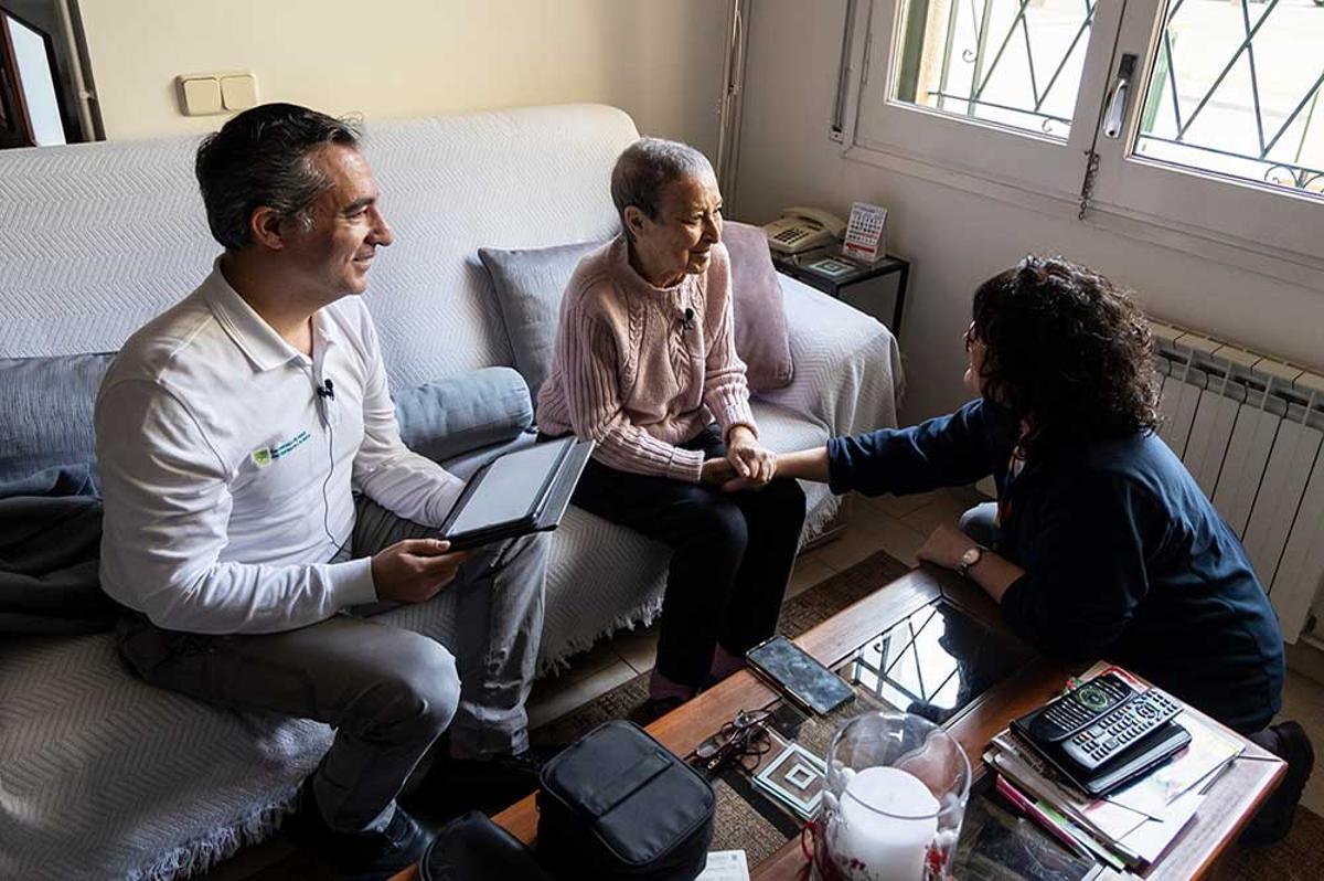 Atenció a domicili per part de la Corporació.