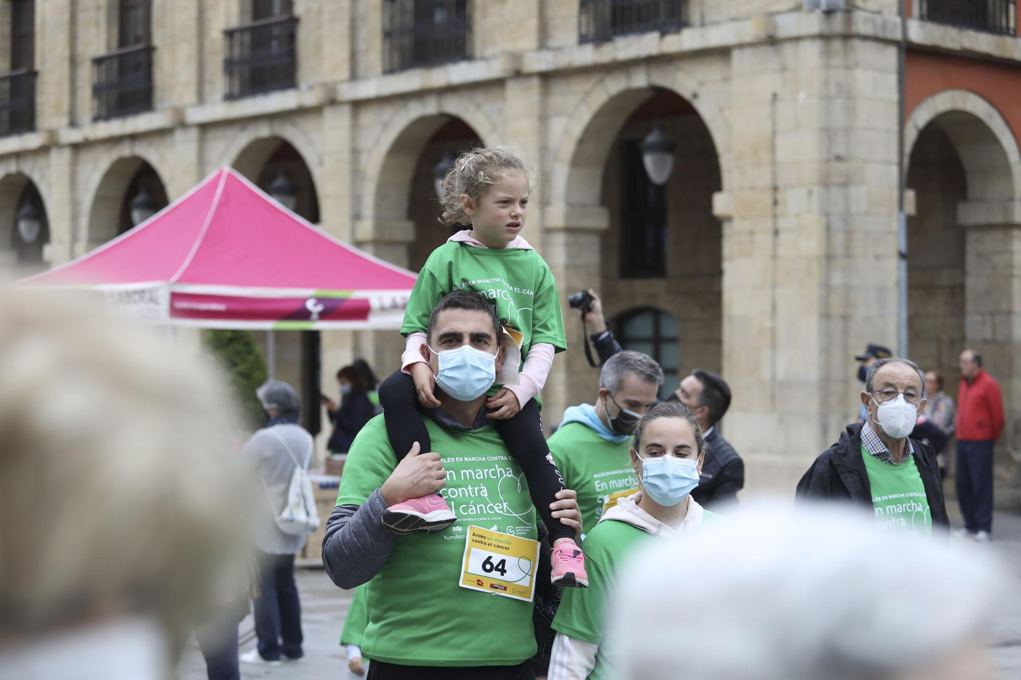 Marcha contra el cáncer de Avilés