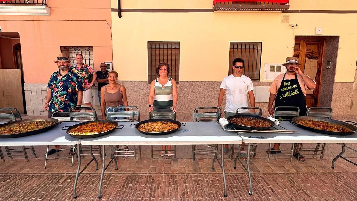 Concurs de paelles de les festes patronals de Mascarell.