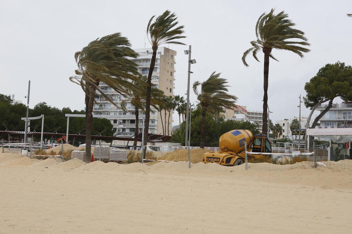 Magaluf macht sich schick für die Saison: So sieht es an den Baustellen im Urlaubsort derzeit aus