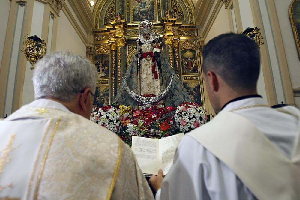 Bajada de la Virgen de la Fuensanta a Murcia