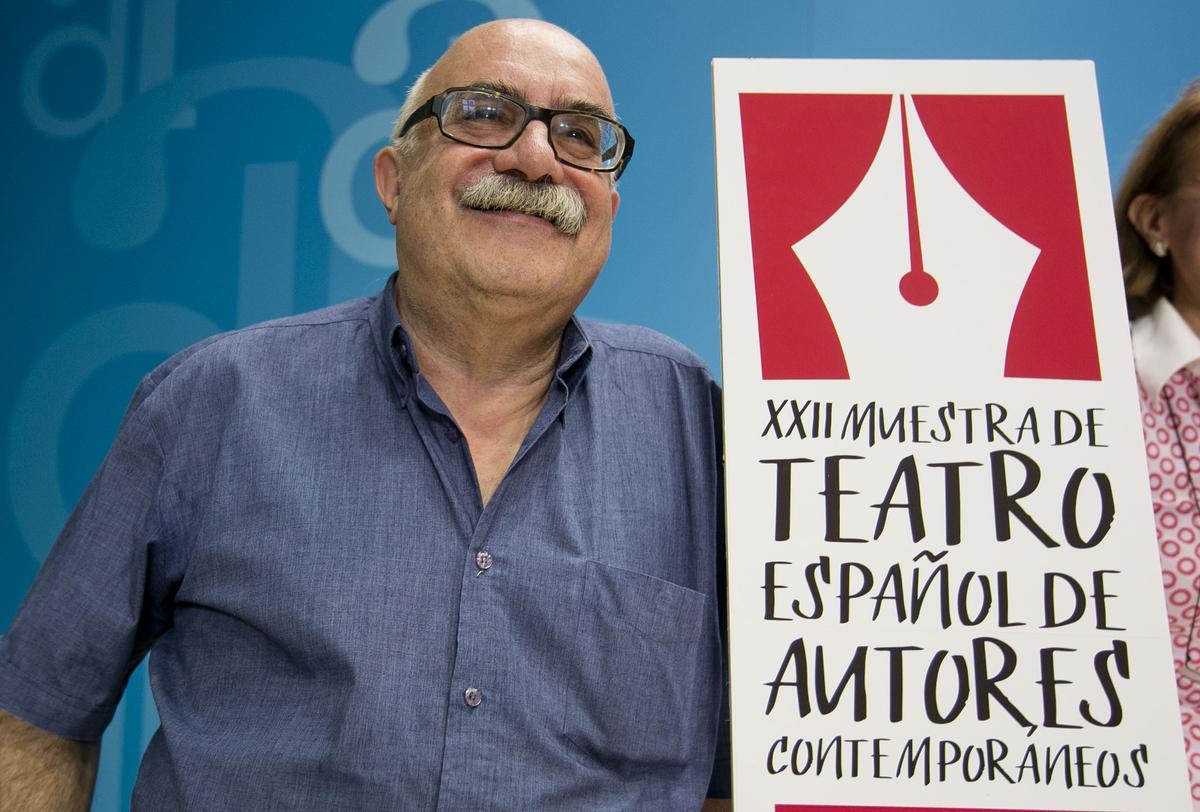 Guillermo Heras, en una de las ediciones de la Muestra de Autores de Alicante.