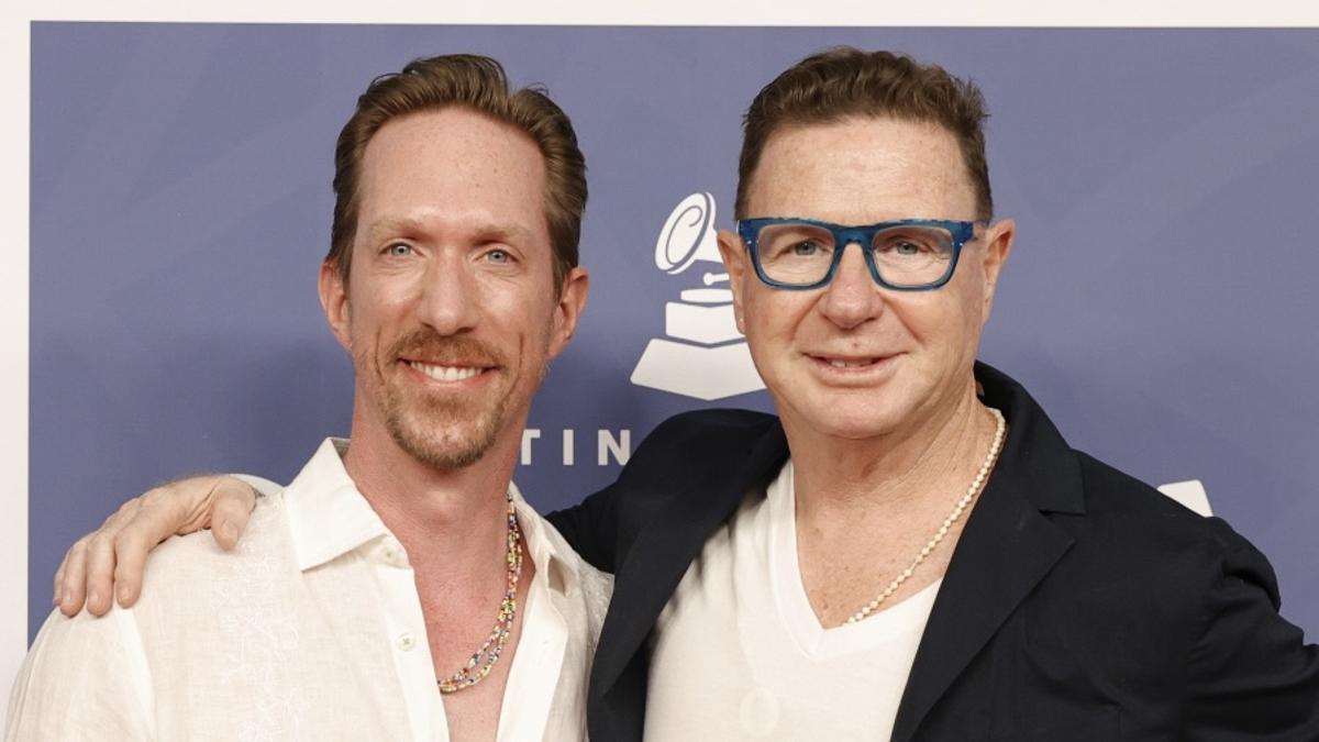 Jorge Cadaval (Los Morancos), junto a su marido, Ken Appledorn