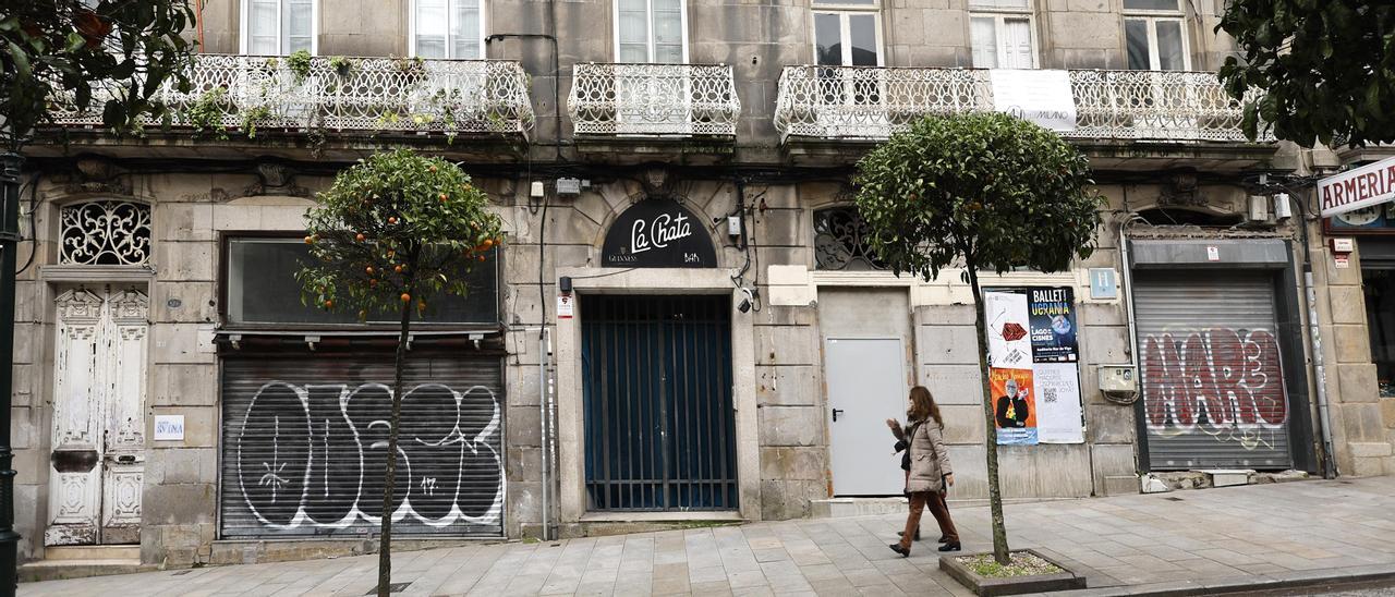 Estado actual del inmueble, en el número 26 de la calle Carral.