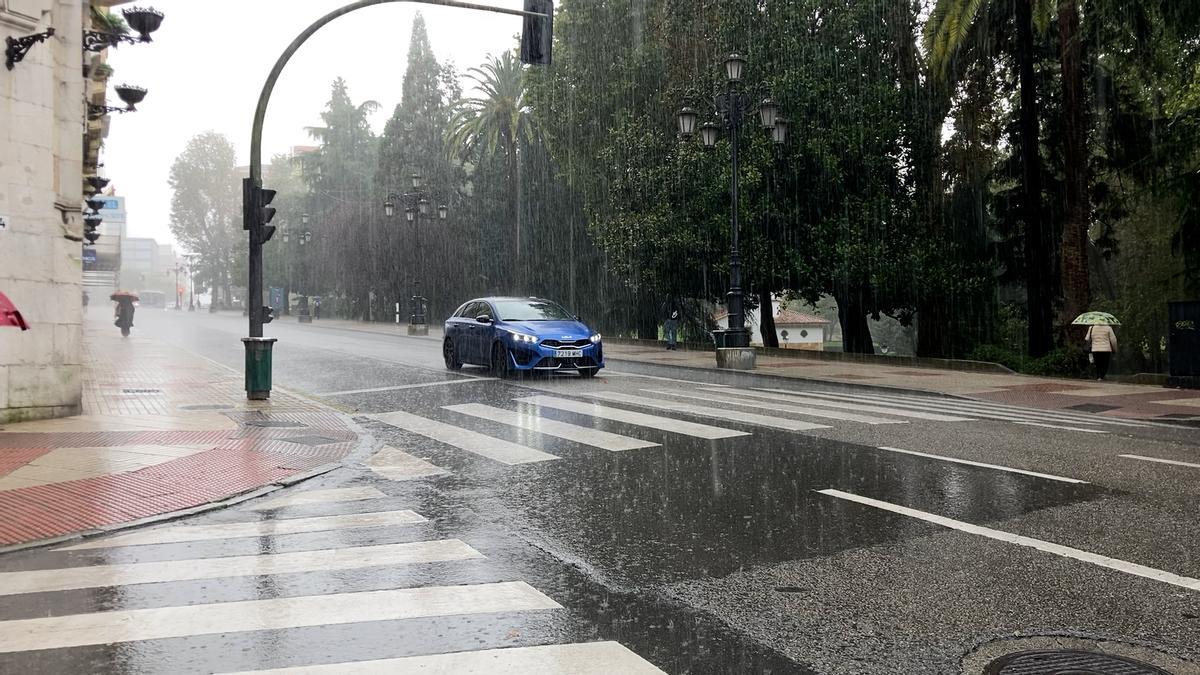 Troma de agua en Oviedo