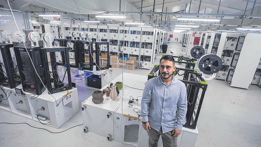 Ehemalige Eisfabrik in Son Castelló ist nun eine 3D-Druckerfarm auf Mallorca