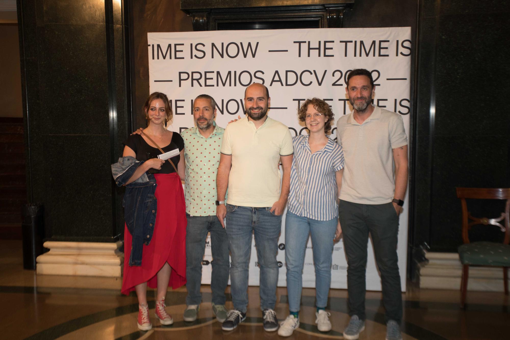 Photocall de la gala de la Asociación de Diseñadores de la Comunitat Valenciana (ADCV)