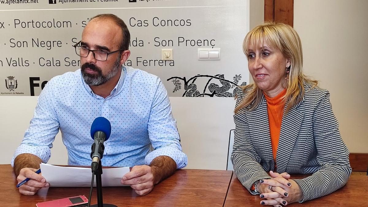 Jaume Monserrat y Catalina Soler.