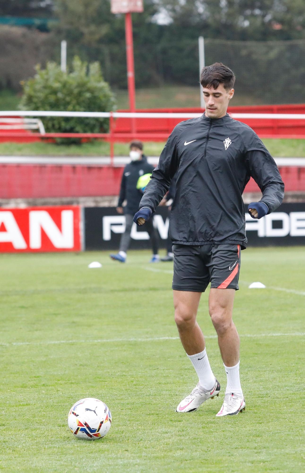 Entrenamiento del Sporting